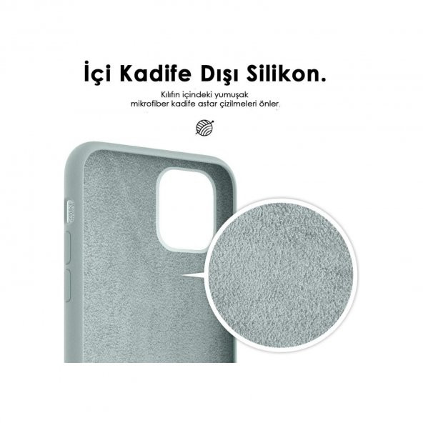 Samsung A22 Kılıf Nano İçi Kadife Lansman Silikon Kılıf - 2