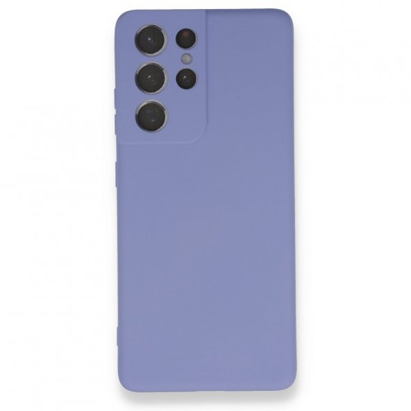 Samsung Galaxy S21 Ultra Kılıf Nano İçi Kadife Silikon Kılıf - 5