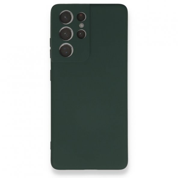 Samsung Galaxy S21 Ultra Kılıf Nano İçi Kadife Silikon Kılıf - 6