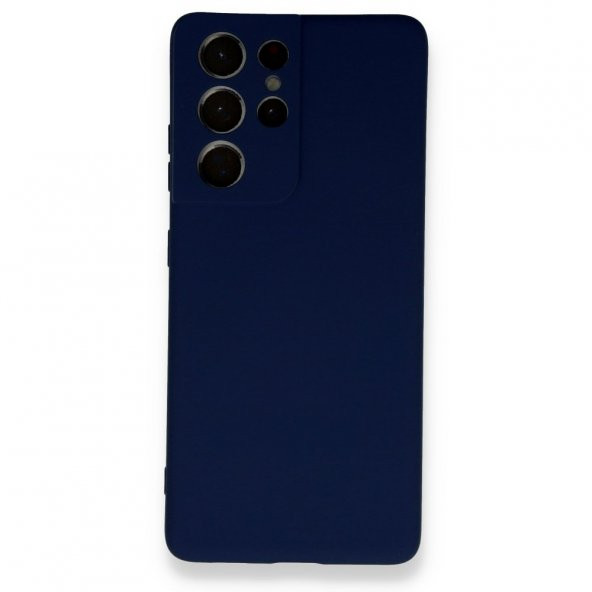 Samsung Galaxy S21 Ultra Kılıf Nano İçi Kadife Silikon Kılıf - 9