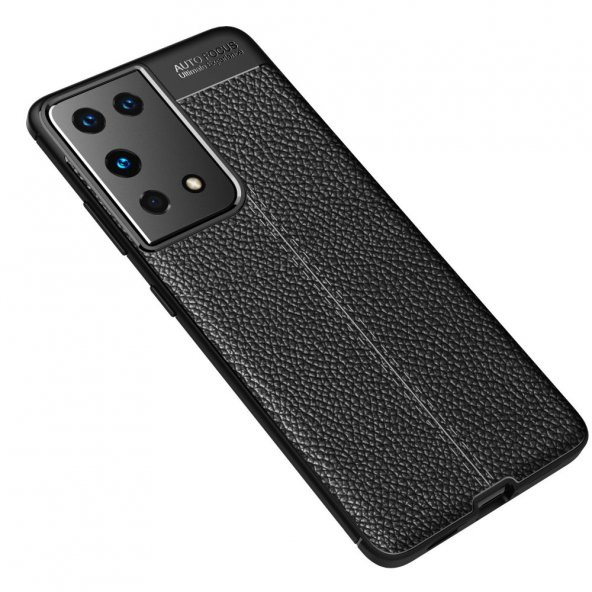 Samsung Galaxy S21 Ultra Kılıf Focus Derili Kamera Koruma Kılıf - 2