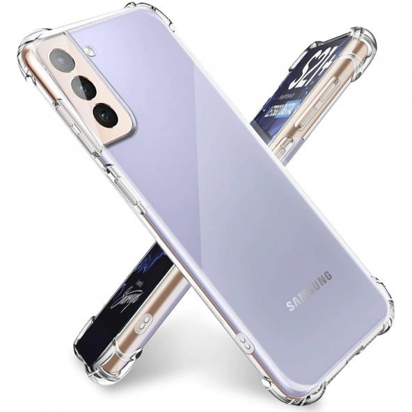 Samsung Galaxy S21 Kılıf Olex TPU Antishock Şeffaf Silikon Kılıf - 2