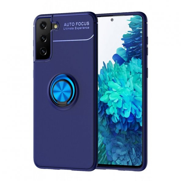 Samsung Galaxy S21 Kılıf Range Yüzüklü Kamera Korumalı Kılıf - Resim 2