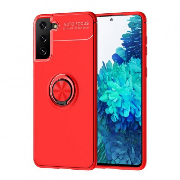 Samsung Galaxy S21 Kılıf Range Yüzüklü Kamera Korumalı Kılıf - Resim 3