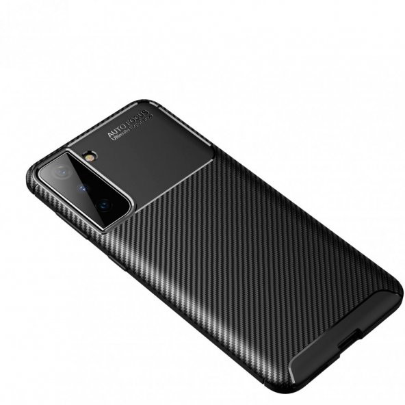 Samsung Galaxy S21 Kılıf Focus Karbon Kamera Korumalı Kılıf - 2