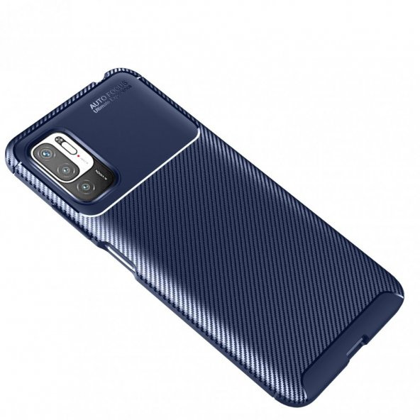 Xiaomi Poco M3 Pro Kılıf Focus Karbon Kamera Korumalı Kılıf - 3