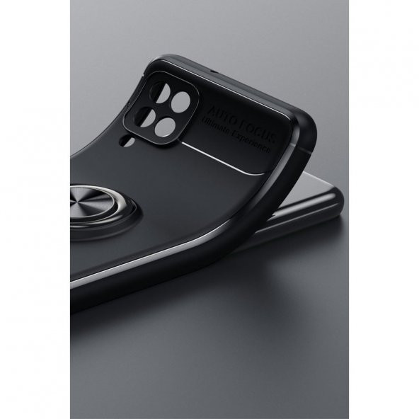 Samsung M12 Kılıf Range Yüzüklü Kamera Korumalı Kılıf - Resim 5