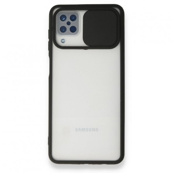 Samsung M12 Kılıf Palm Buzlu Kamera Korumalı Silikon Kılıf