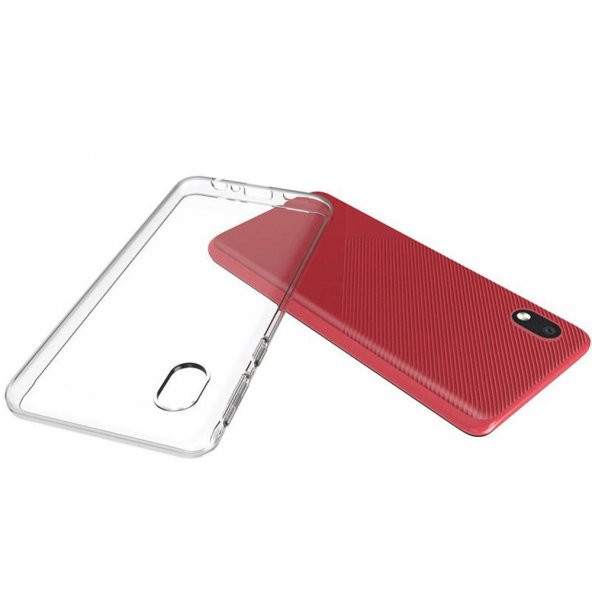 Samsung A01 Core Kılıf Lüx Kamera Korumalı Şeffaf Silikon Kılıf - Resim 3