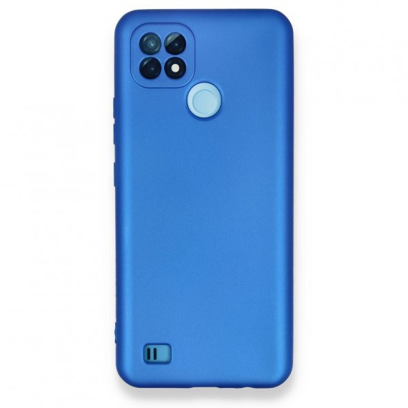 Realme C21 Kılıf Premium Rubber Renkli Silikon Kılıf - Resim 4