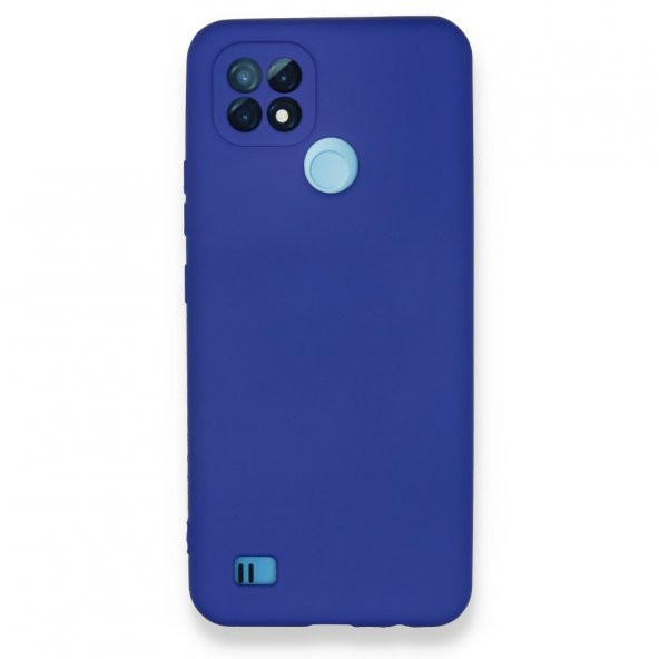 Realme C21 Kılıf Premium Rubber Renkli Silikon Kılıf - Resim 7