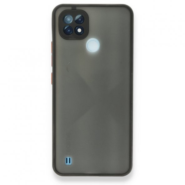 Realme C21 Kılıf Montreal Buzlu Kamera Korumalı Silikon Kılıf - 2