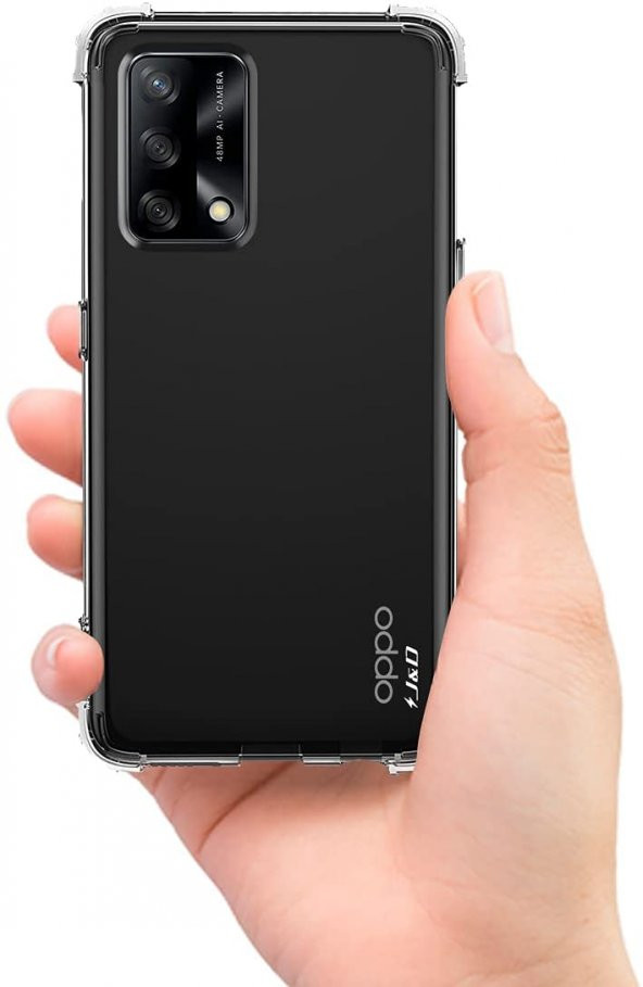 Oppo A74 4G Kılıf Olex TPU Antishock Şeffaf Silikon Kılıf - Resim 3