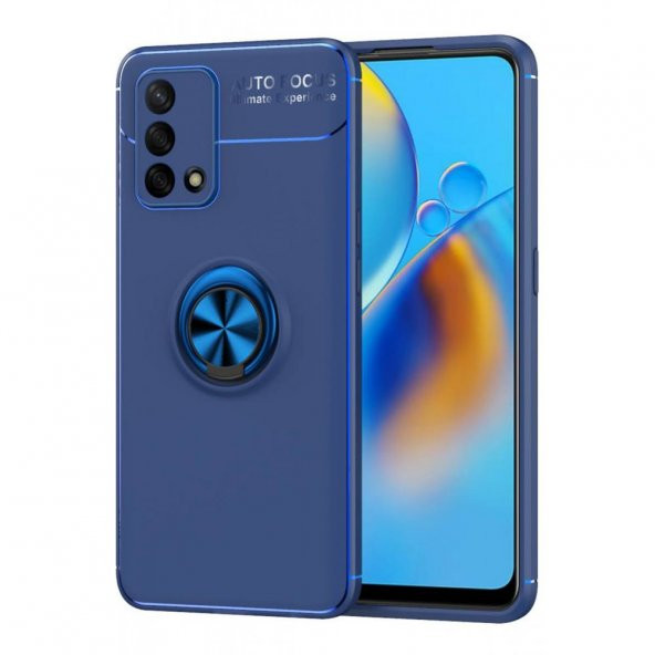 Oppo A74 4G Kılıf Range Yüzüklü Kamera Korumalı Kılıf - 4