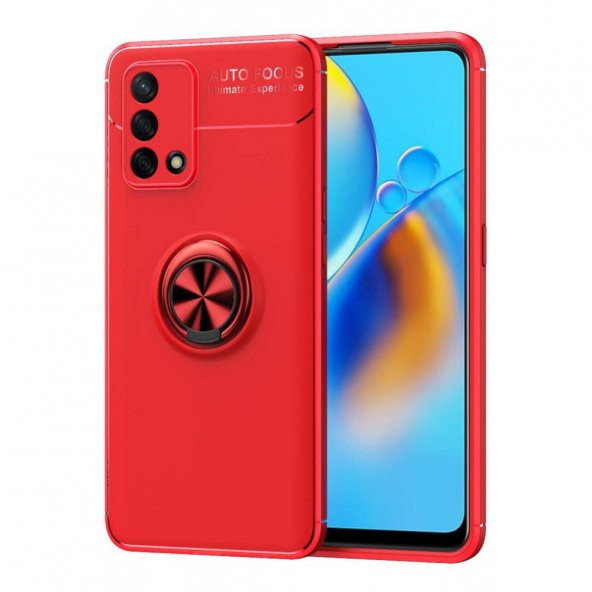 Oppo A74 4G Kılıf Range Yüzüklü Kamera Korumalı Kılıf - 5
