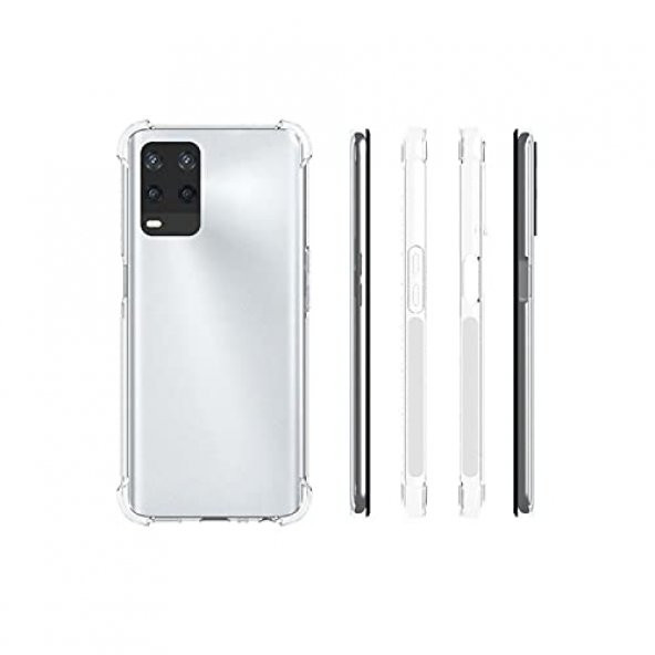 Oppo A54 4G Kılıf Olex TPU Antishock Şeffaf Silikon Kılıf - Resim 2