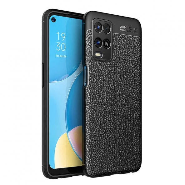 Oppo A54 4G Kılıf Focus Derili Kamera Korumalı Silikon Kılıf ürün görseli 1
