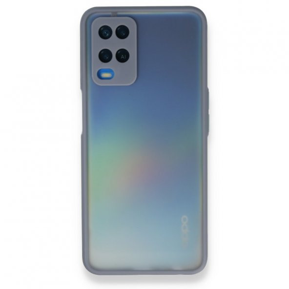 Oppo A54 4G Kılıf Montreal Buzlu Kamera Korumalı Silikon Kılıf - 6