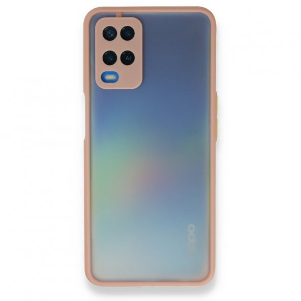 Oppo A54 4G Kılıf Montreal Buzlu Kamera Korumalı Silikon Kılıf - 7