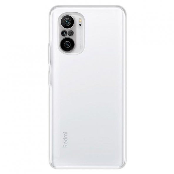 Xiaomi Redmi K40 Pro Kılıf Lüx Şeffaf Silikon Kılıf - 1