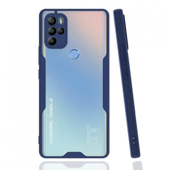 General Mobile GM 21 Pro Kılıf Platin Renkli Şık Silikon Kılıf - 8