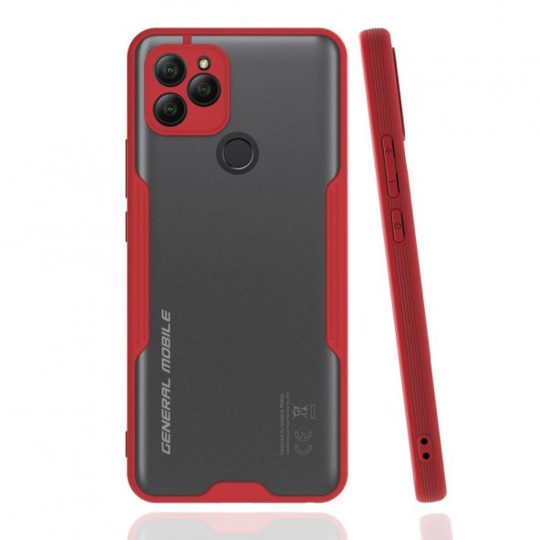General Mobile GM 21 Kılıf Platin Renkli Şık Silikon Kılıf - 2