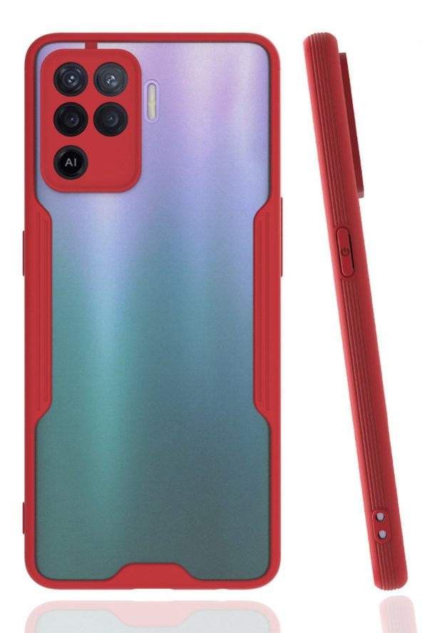 Oppo Reno 5 Lite Kılıf Platin Renkli Silikon Kılıf - 2