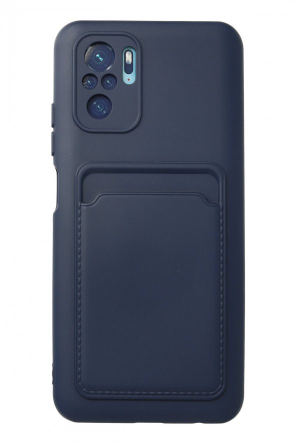 Xiaomi Redmi Note 10 Kılıf Kelvin Kartvizitli Şık Silikon Kılıf - 3