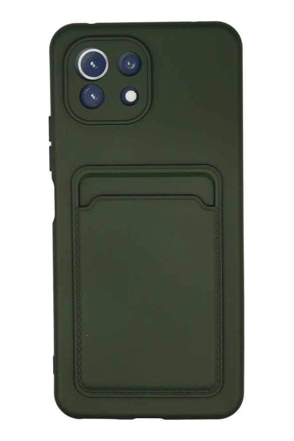 Xiaomi Mİ 11 Lite Kılıf Kelvin Kartvizitli Şık Silikon Kılıf - 4