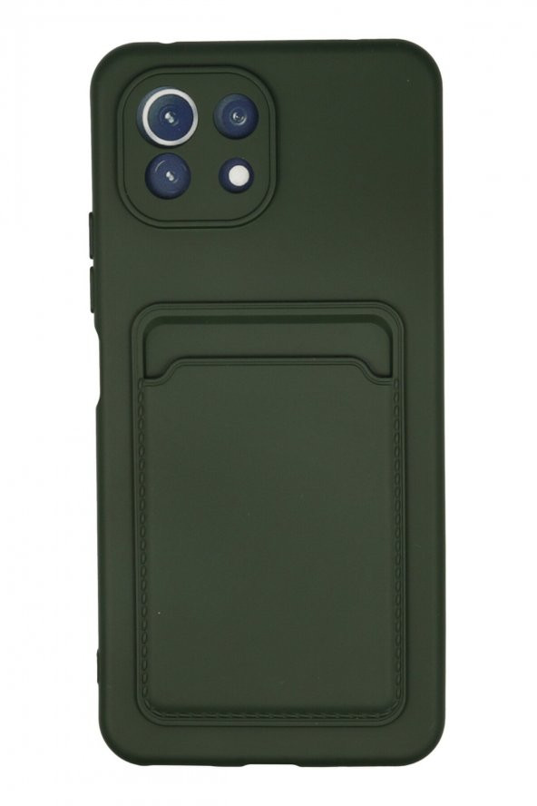 Xiaomi Mi 11 Kılıf Kelvin Kartvizitli Şık Silikon Kılıf - 5