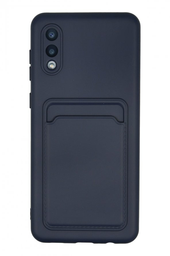 Samsung Galaxy A02 Kılıf Kelvin Kartvizitli Şık Silikon Kılıf - 3