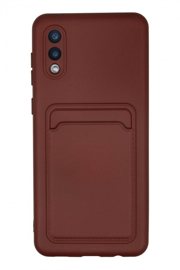 Samsung Galaxy A02 Kılıf Kelvin Kartvizitli Şık Silikon Kılıf - 6