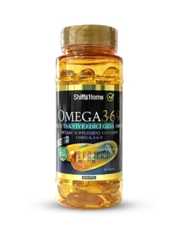 Shiffa Home Omega 3-6-9 1000mg 60 Kapsül ürün görseli 1
