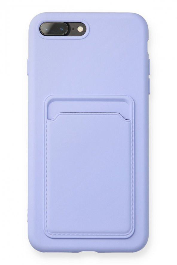 iPhone 8 Plus Kılıf Kelvin Kartvizitli Şık Silikon Kılıf - Resim 3