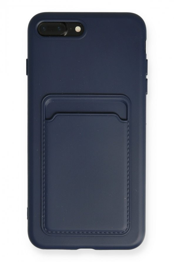 iPhone 8 Plus Kılıf Kelvin Kartvizitli Şık Silikon Kılıf - Resim 4