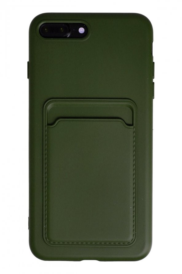 iPhone 8 Plus Kılıf Kelvin Kartvizitli Şık Silikon Kılıf - Resim 5