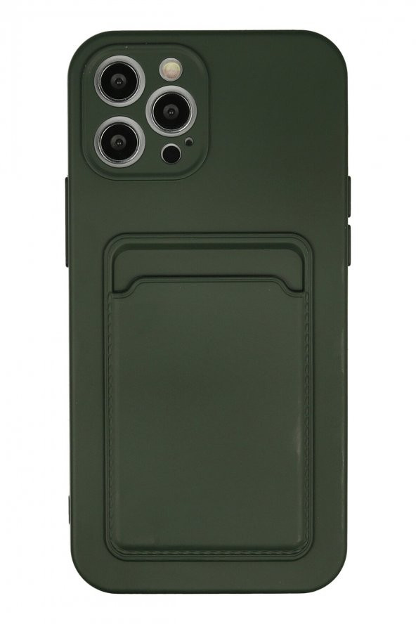 iPhone 12 Pro Max Kılıf Kelvin Kartvizitli Şık Silikon Kılıf - Resim 4