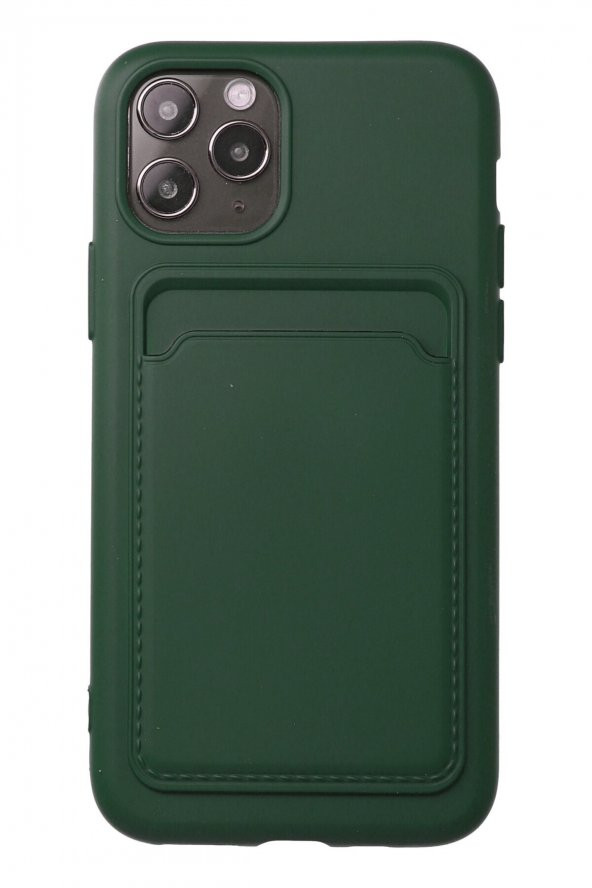 iPhone 11 Pro Kılıf Kelvin Kartvizitli Şık Silikon Kılıf - Resim 5