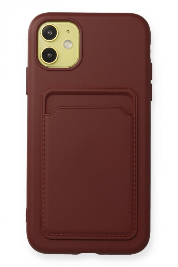 iPhone 11 Kılıf Kelvin Kartvizitli Şık Silikon - 2
