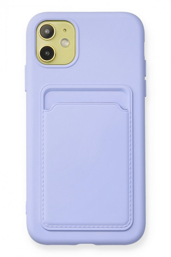 iPhone 11 Kılıf Kelvin Kartvizitli Şık Silikon - 4