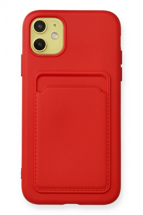 iPhone 11 Kılıf Kelvin Kartvizitli Şık Silikon - 6