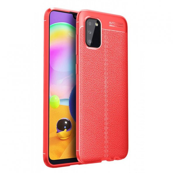 Samsung Galaxy A02S Kılıf Focus Derili Silikon Kılıf - Resim 5