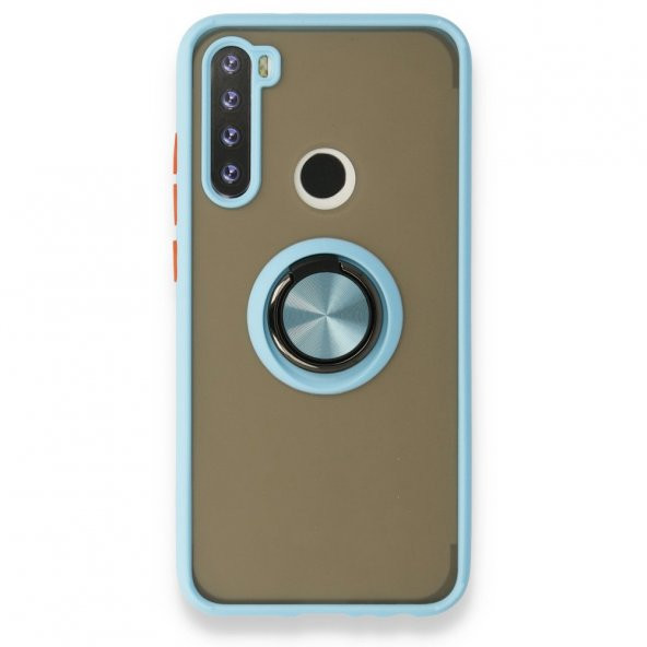 Xiaomi Redmi Note 8 Kılıf Arkası Buzlu Yüzüklü Montreal Kapak - 2