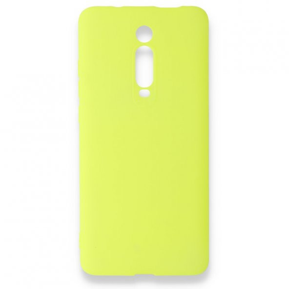 Xiaomi Mi 9T Kılıf Renkli Silikon Kılıf Esnek Kapak PRM - 6