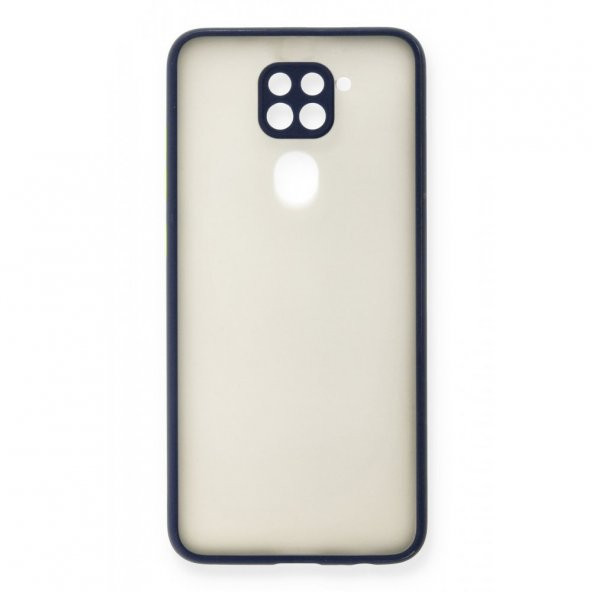 Xiaomi Redmi Note 9 Kılıf Arkası Buzlu Montreal Silikon Kapak - 3