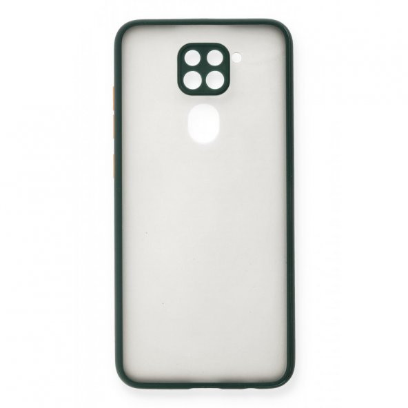 Xiaomi Redmi Note 9 Kılıf Arkası Buzlu Montreal Silikon Kapak - 4