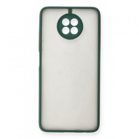 Xiaomi Redmi Note 9 5G Kılıf Arkası Buzlu Montreal Silikon Kapak - Resim 4