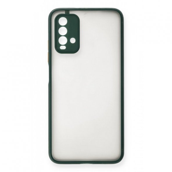 Xiaomi Redmi 9T Kılıf Arkası Buzlu Montreal Silikon Kapak - 4