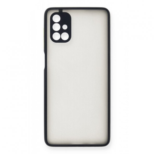 Samsung Galaxy M51 Kılıf Arkası Buzlu Montreal Silikon Kapak - Resim 3