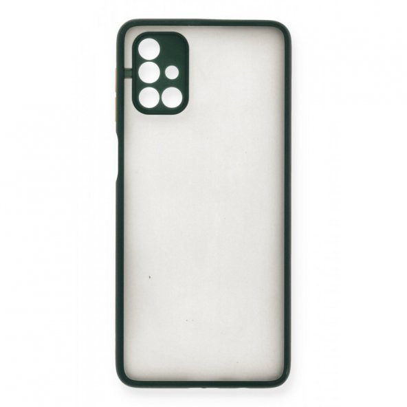 Samsung Galaxy M31S Kılıf Arkası Buzlu Montreal Silikon Kapak - 4